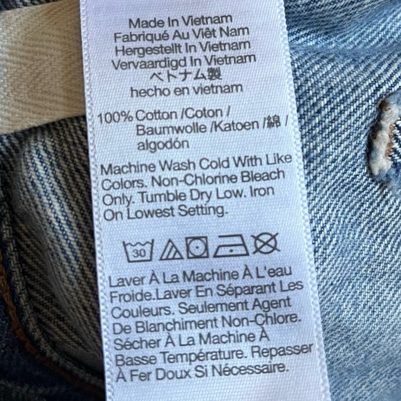 NWOT Madewell Darted Barrel Jean Size 29 - Picture 8 of 9